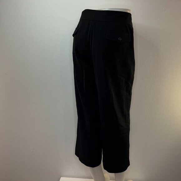 APT.9 Women's Black Cropped Pant - Size 16 Average - NWT $40 - Picture 3 of 4